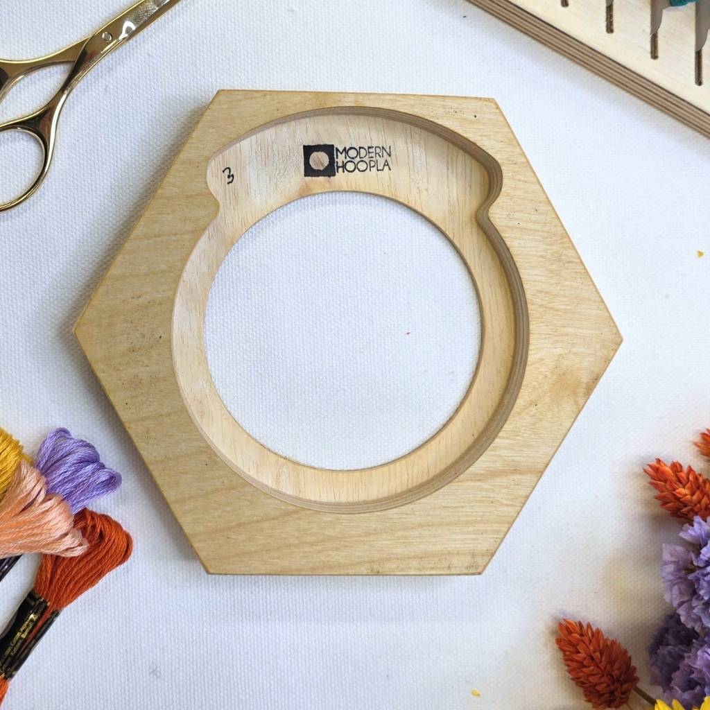 Hexagonal Frame for 3 Inch Hoop