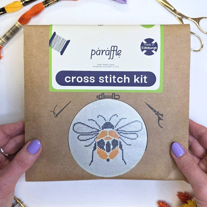 Paisley Bee Cross Stitch Kit