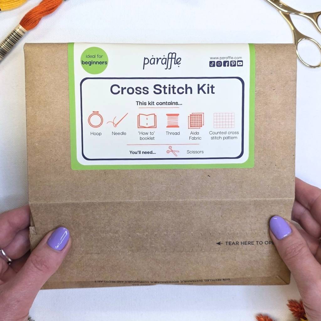 Paisley Bee Cross Stitch Kit