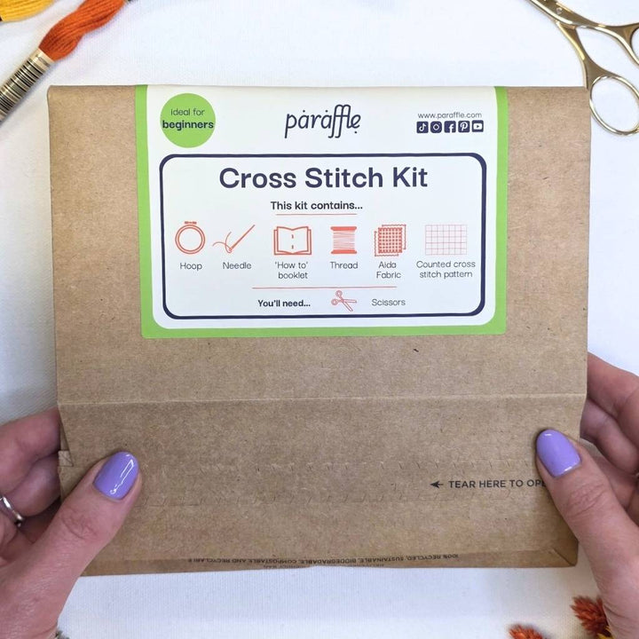 Paisley Bee Cross Stitch Kit