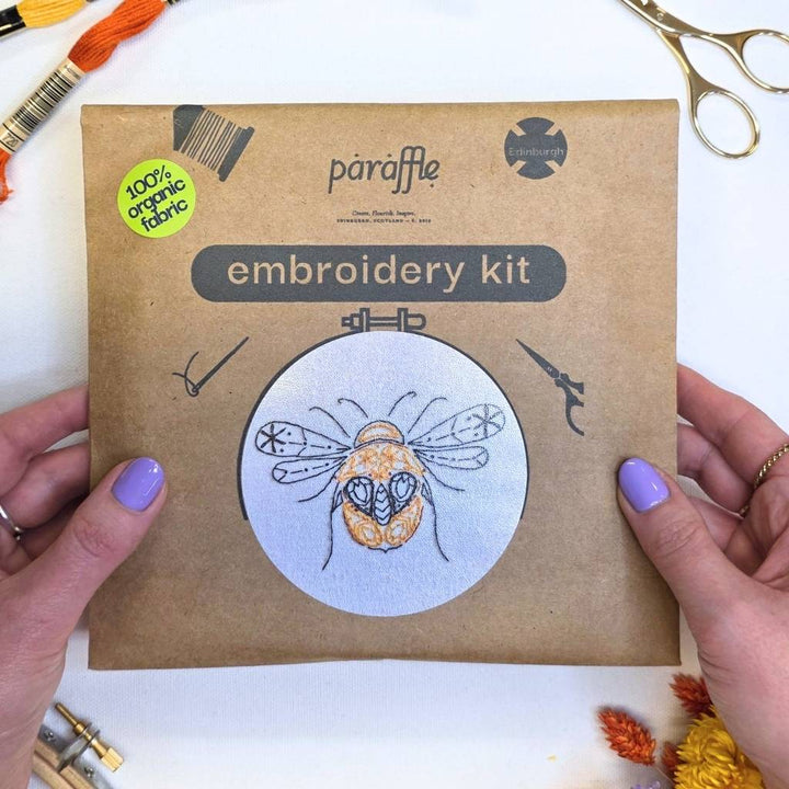6 Inch Paisley Bee Hoop Kit