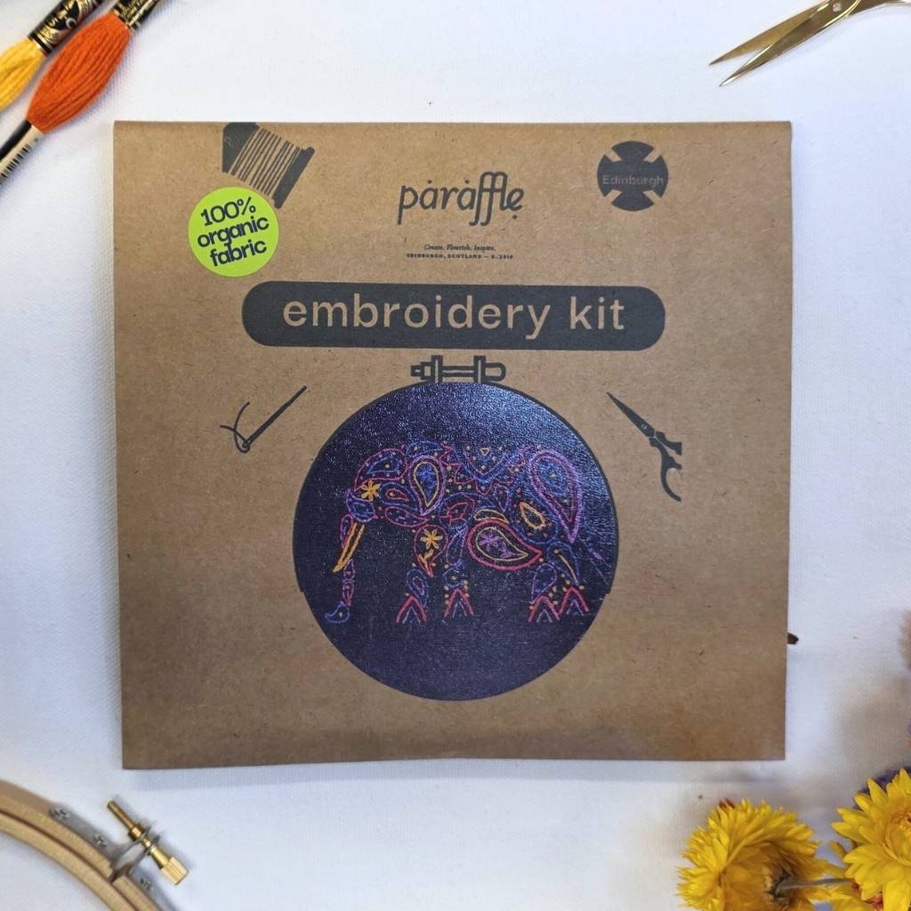 6 Inch Paisley Elephant Hoop Kit