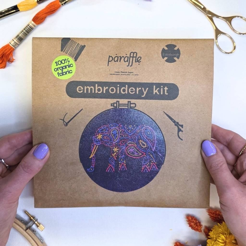 6 Inch Paisley Elephant Hoop Kit