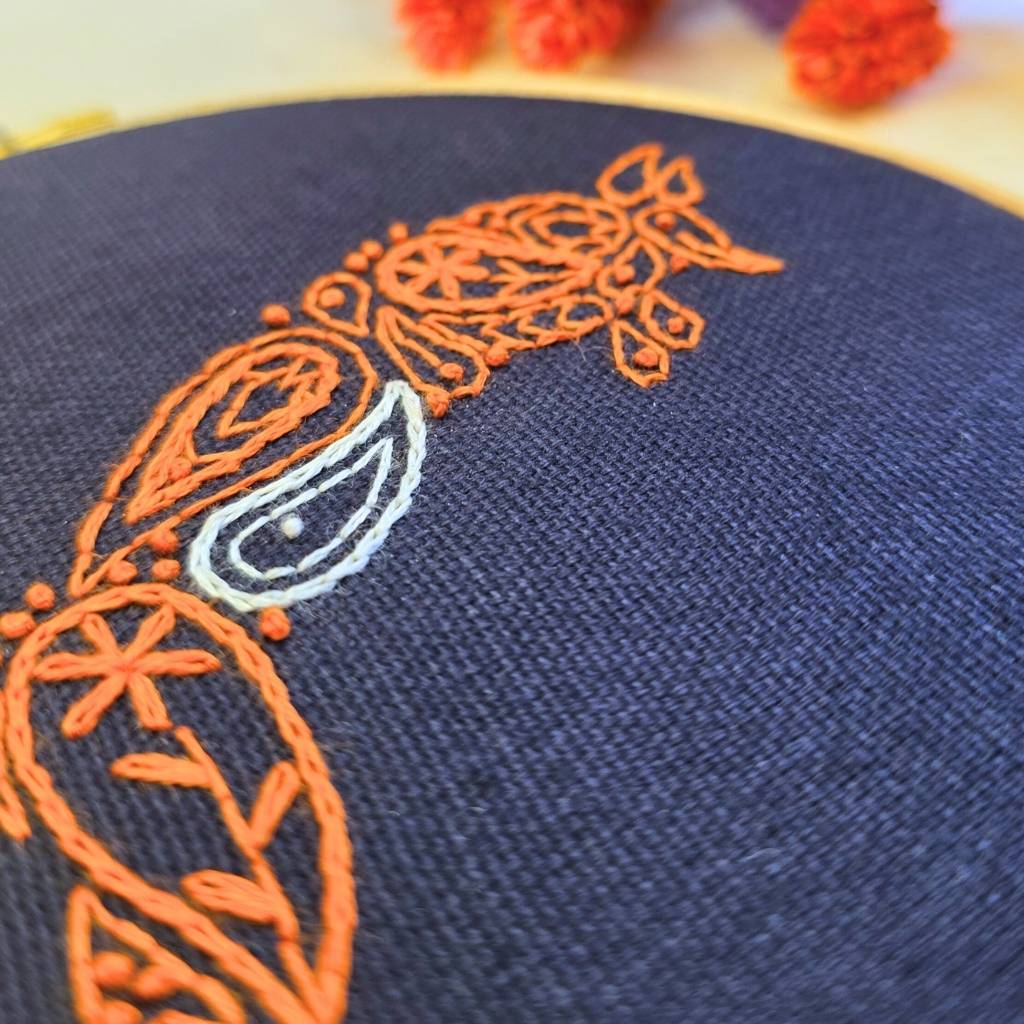 6 Inch Paisley Fox Hoop Kit