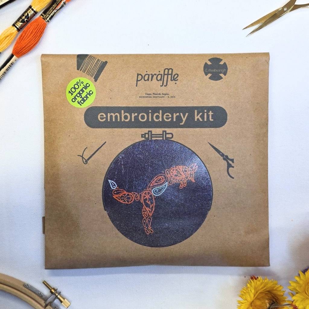 6 Inch Paisley Fox Hoop Kit