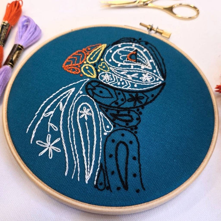 6 Inch Paisley Puffin Hoop Kit