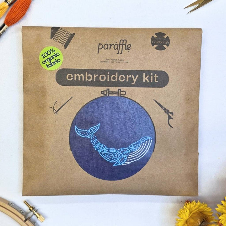 6 Inch Paisley Whale Hoop Kit