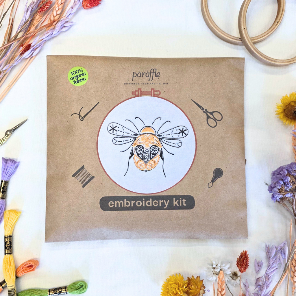 Bee Embroidery Kit