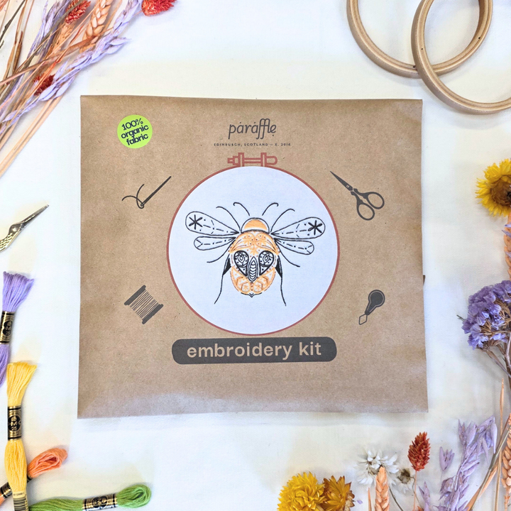 Bee Embroidery Kit