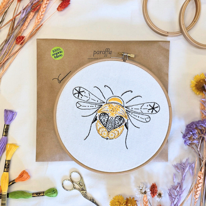 Bee Embroidery Kit