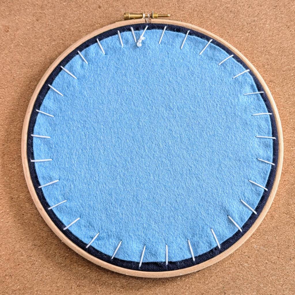 Wool-Blend Felt (Blue)