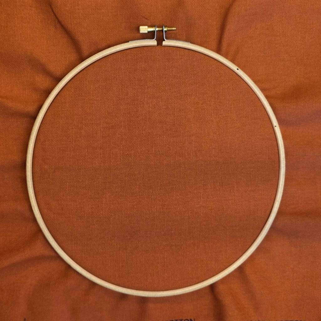 100% Organic Cotton Fabric (Burnt Orange)