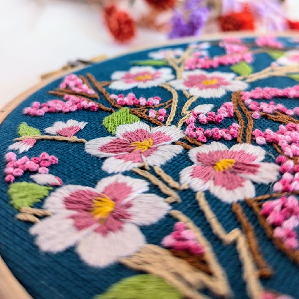 Cherry Blossom Hoop Kit