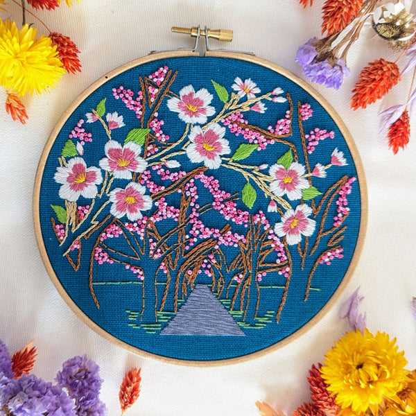 Cherry Blossom Hoop Kit