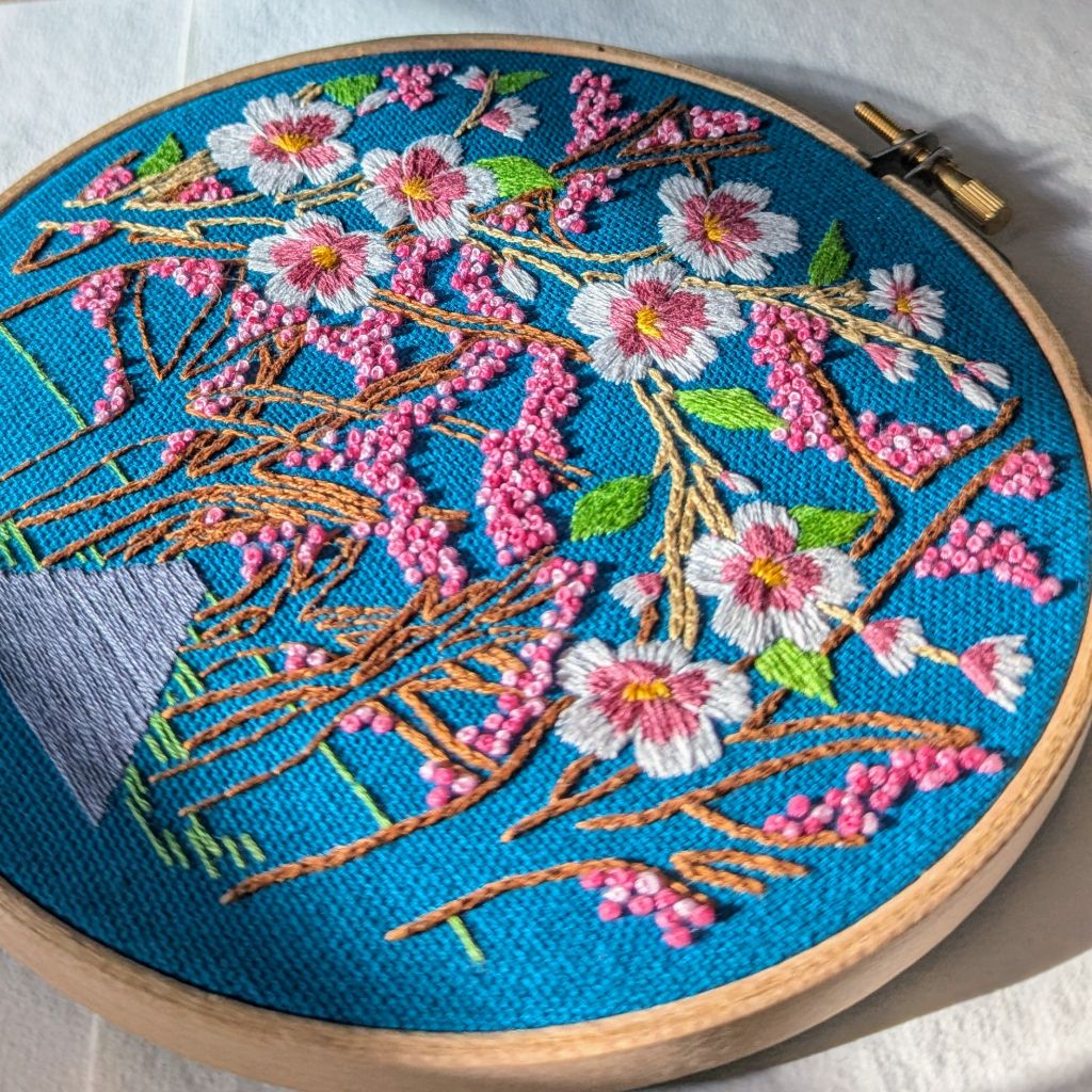 Cherry Blossom Hoop Kit