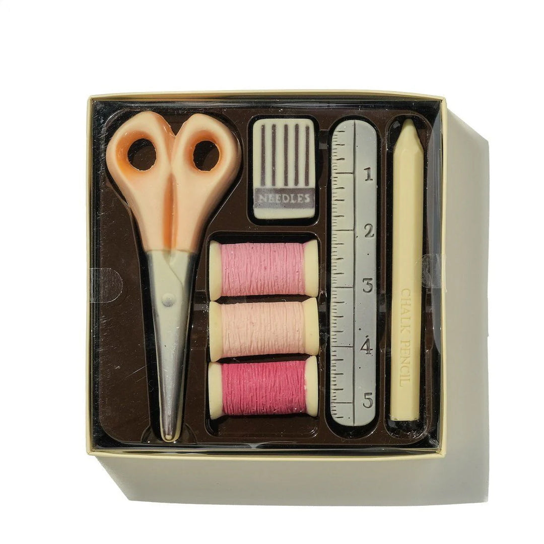 Chocolate Sewing Kit Gift Set