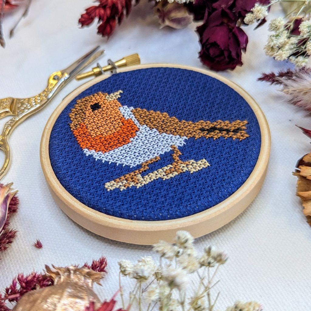 Robin Cross Stitch Kit