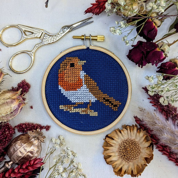 Robin Cross Stitch Kit