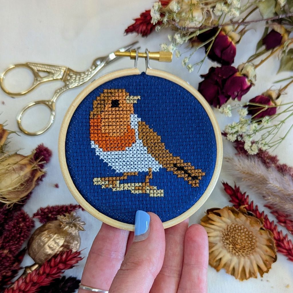 Robin Cross Stitch Kit