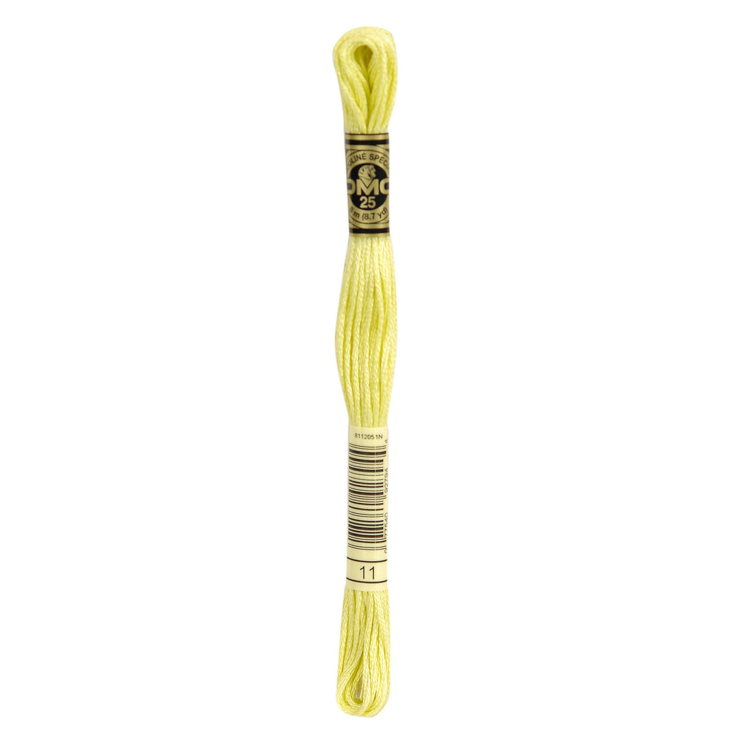 One skein of DMC Mouliné Stranded Cotton thread Colour code 11