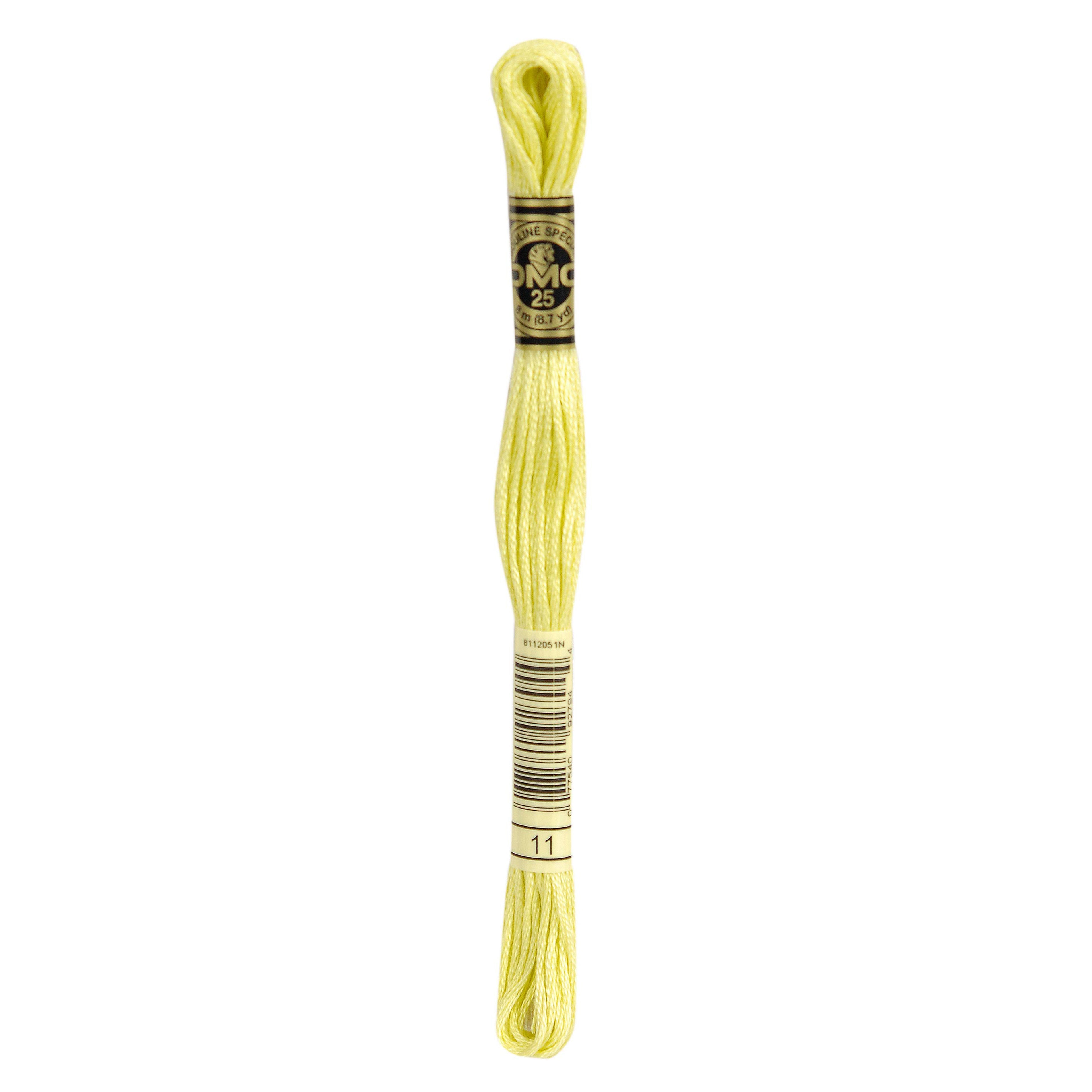 One skein of DMC Mouliné Stranded Cotton thread Colour code 11