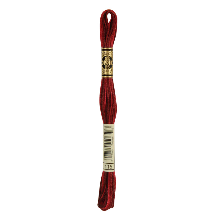 One skein of DMC Mouliné Stranded Cotton thread Colour code 115