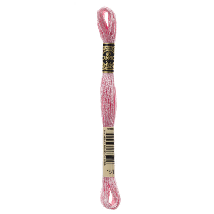One skein of DMC Mouliné Stranded Cotton thread Colour code 151