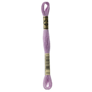 One skein of DMC Mouliné Stranded Cotton thread Colour code 153