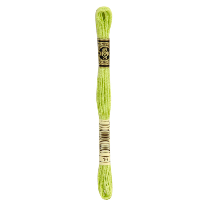 One skein of DMC Mouliné Stranded Cotton thread Colour code 16