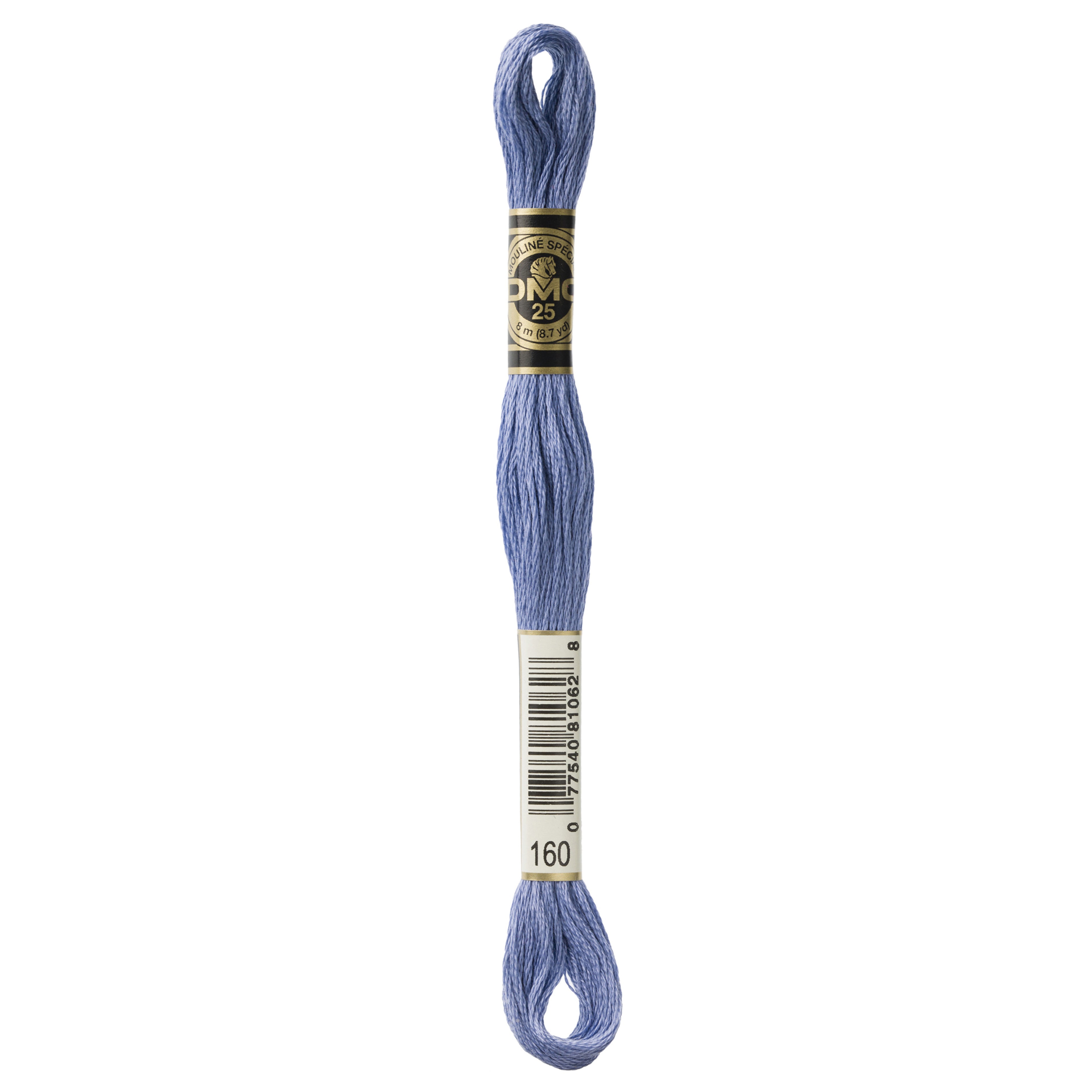 One skein of DMC Mouliné Stranded Cotton thread Colour code 160