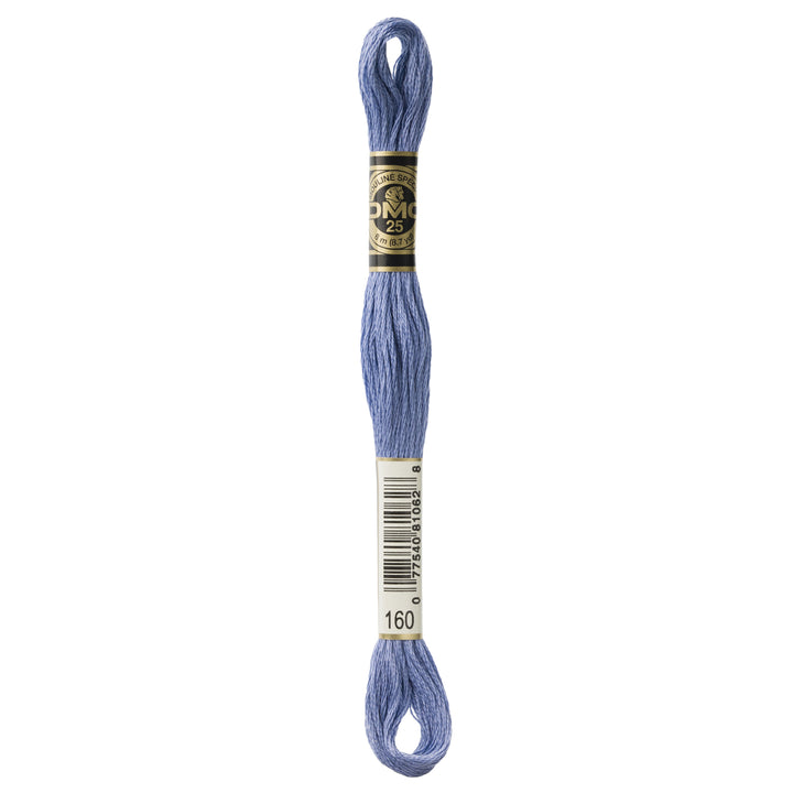 One skein of DMC Mouliné Stranded Cotton thread Colour code 160