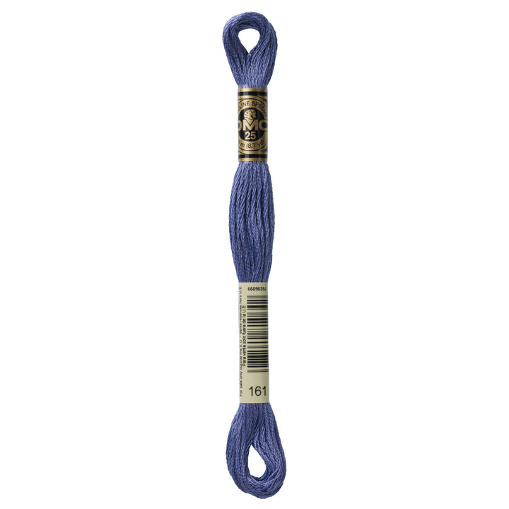 One skein of DMC Mouliné Stranded Cotton thread Colour code 161