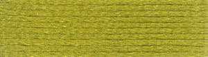 A colour swatch of DMC Mouliné Stranded Cotton thread Colour code 166