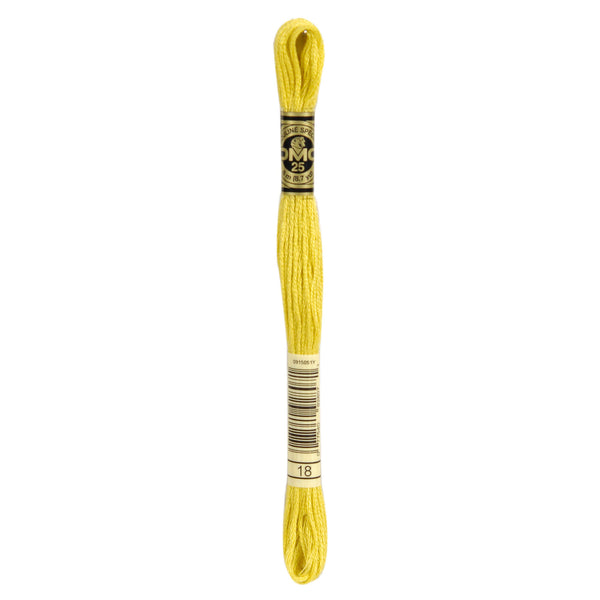 One skein of DMC Mouliné Stranded Cotton thread Colour code 18