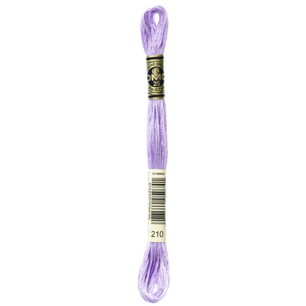 One skein of DMC Mouliné Stranded Cotton thread Colour code 210