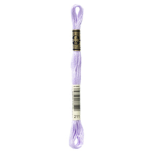 One skein of DMC Mouliné Stranded Cotton thread Colour code 211