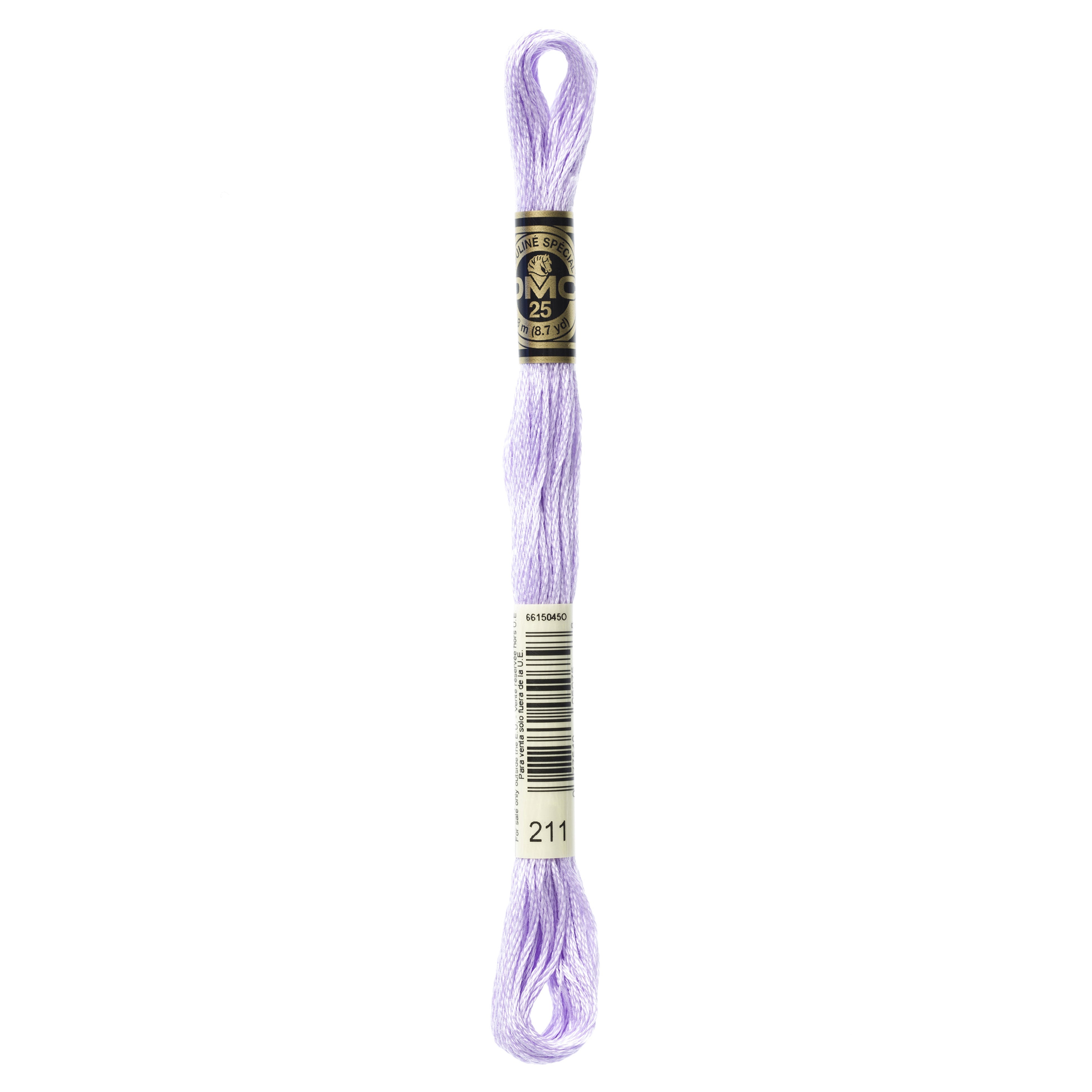 One skein of DMC Mouliné Stranded Cotton thread Colour code 211