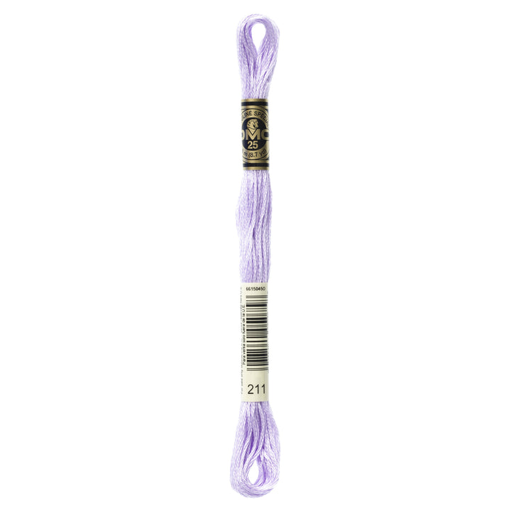 One skein of DMC Mouliné Stranded Cotton thread Colour code 211