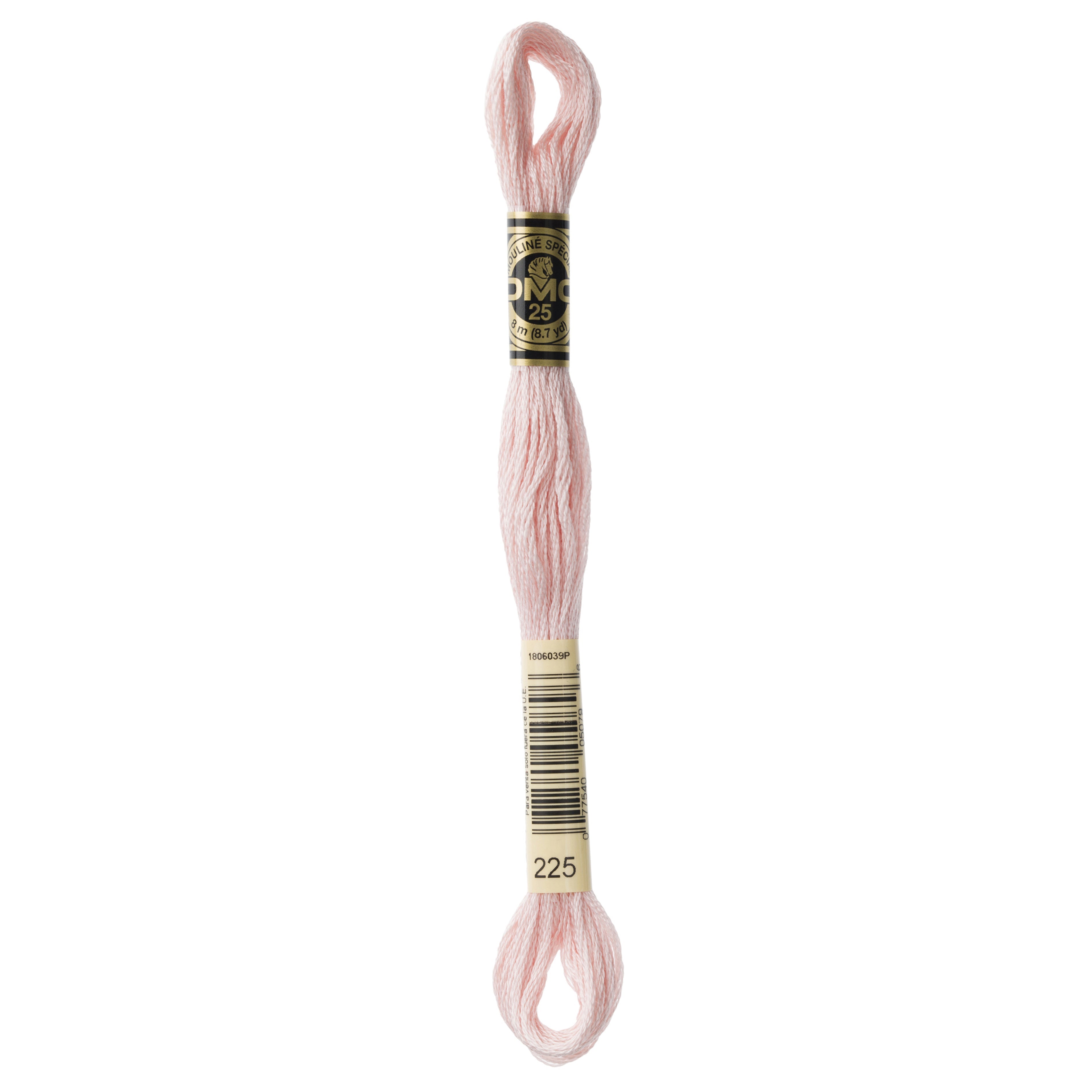 One skein of DMC Mouliné Stranded Cotton thread Colour code 225