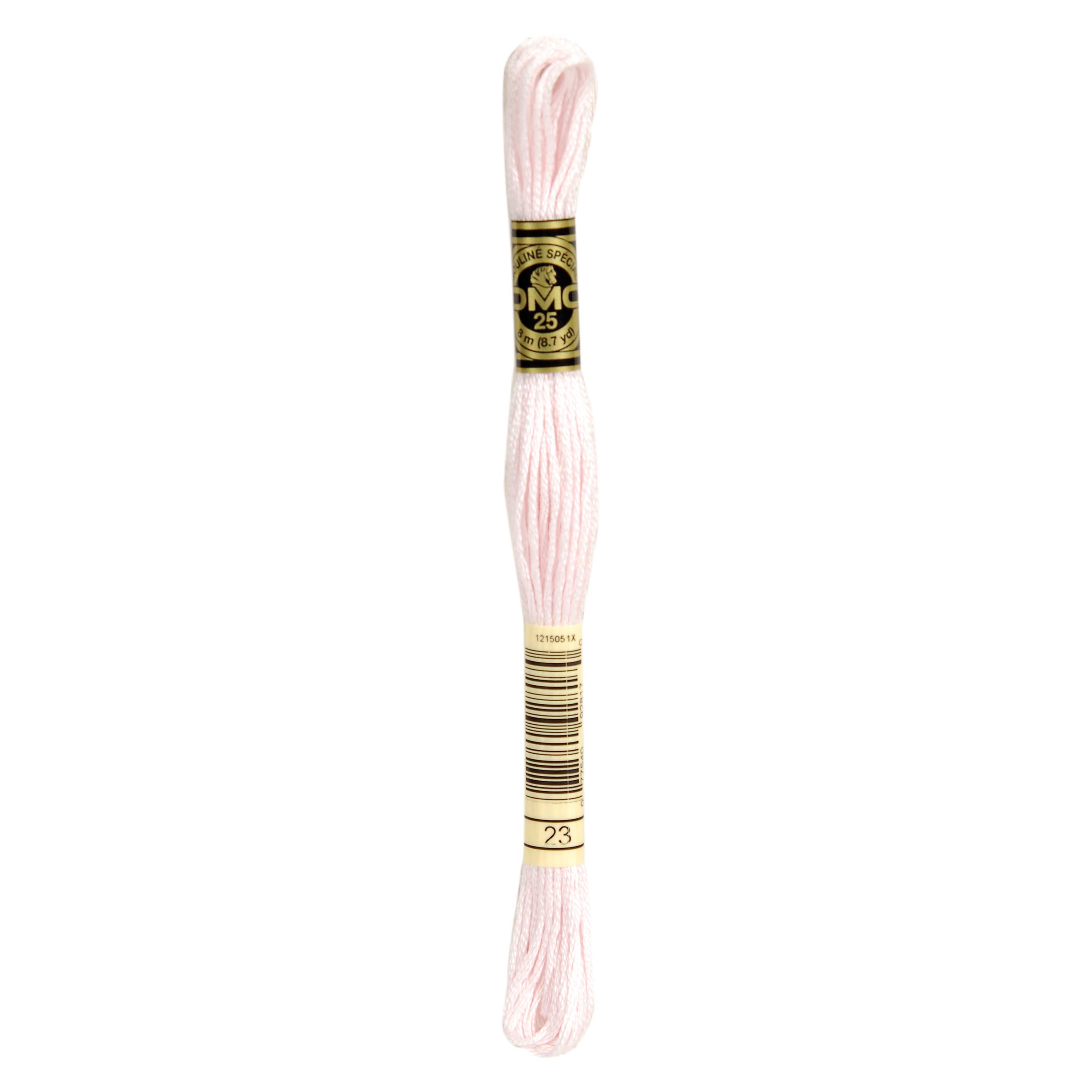 One skein of DMC Mouliné Stranded Cotton thread Colour code 23