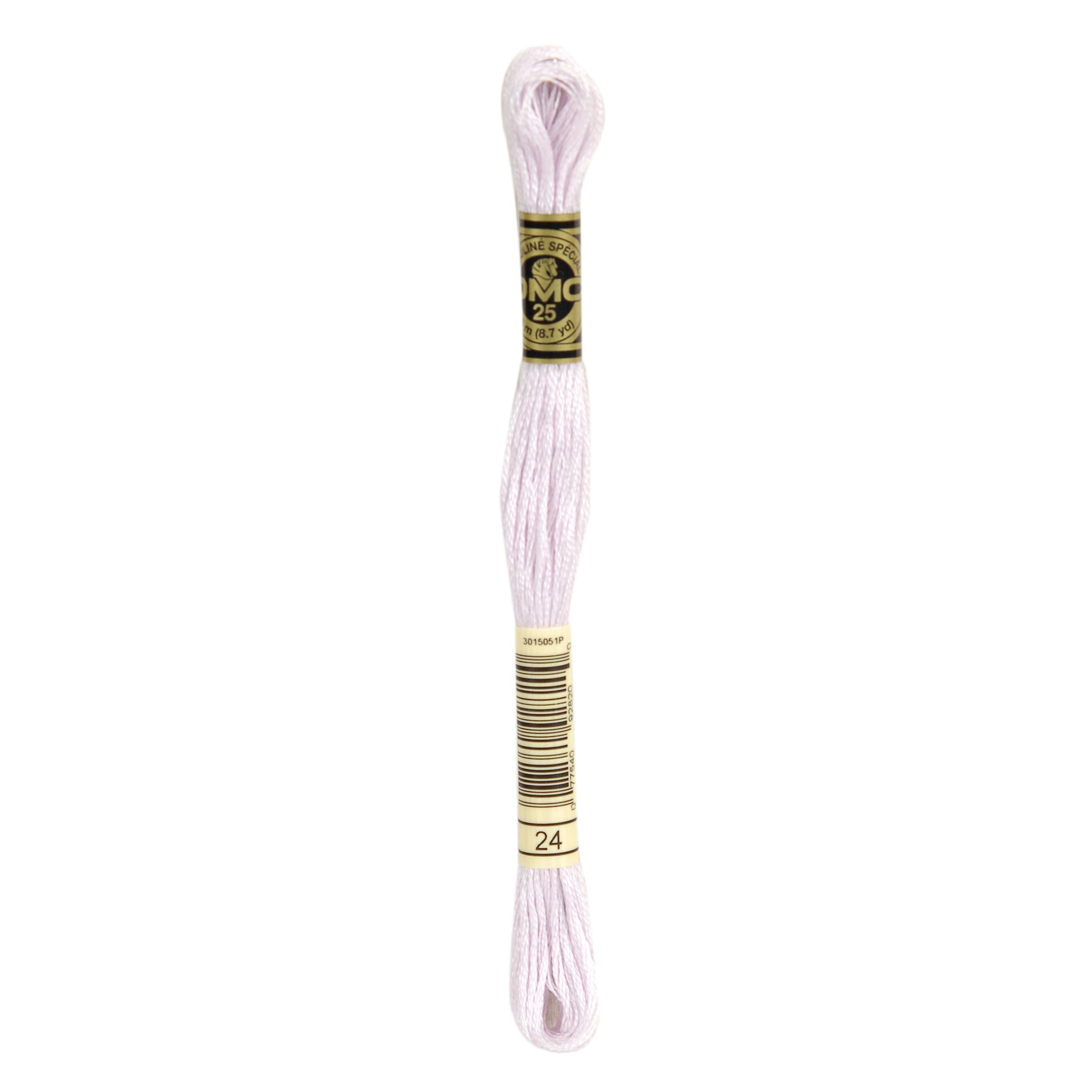 One skein of DMC Mouliné Stranded Cotton thread Colour code 24