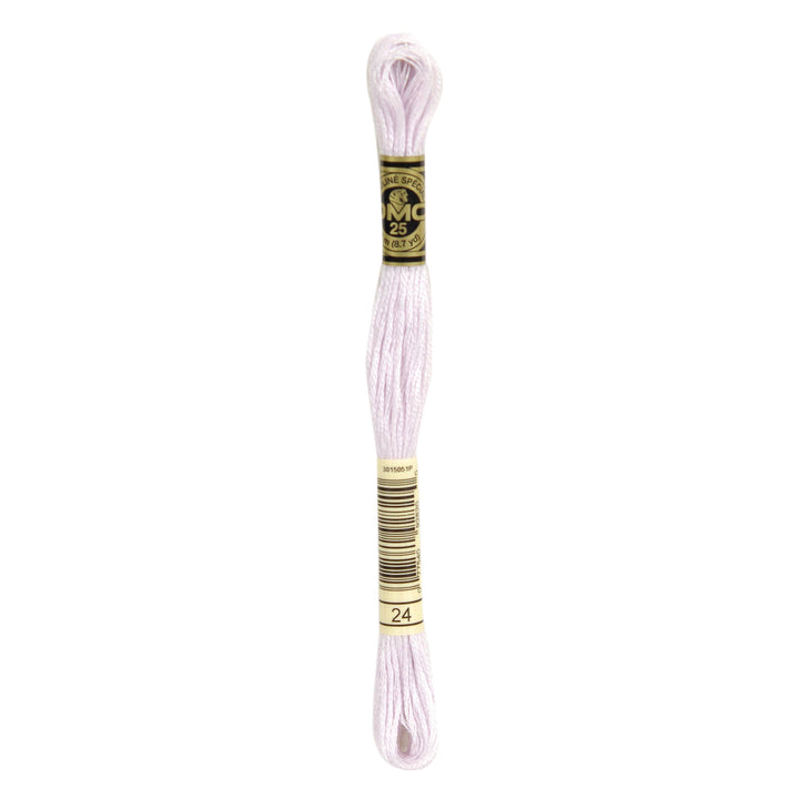 One skein of DMC Mouliné Stranded Cotton thread Colour code 24