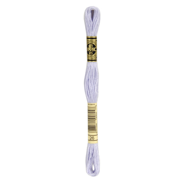 One skein of DMC Mouliné Stranded Cotton thread Colour code 26