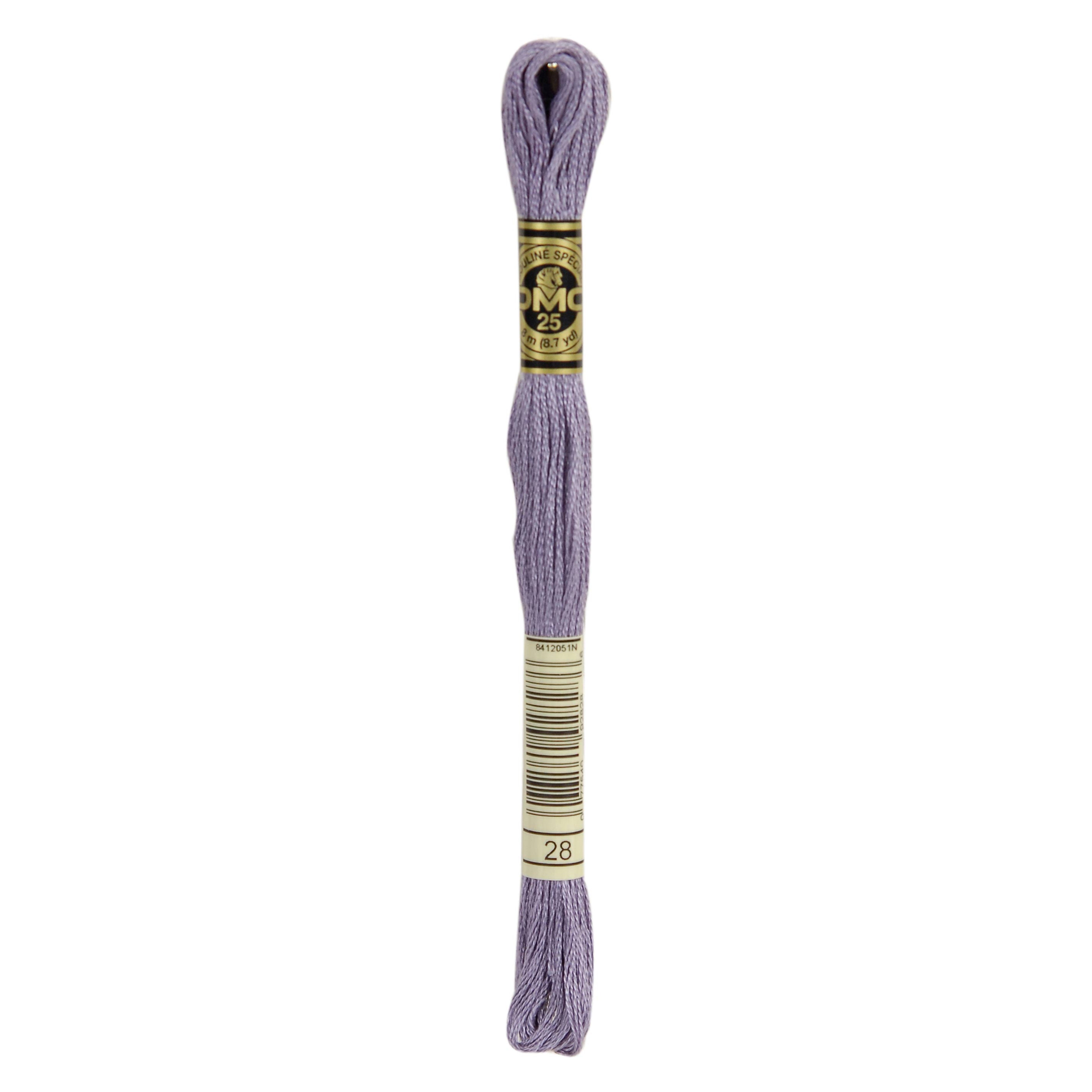 One skein of DMC Mouliné Stranded Cotton thread Colour code 28