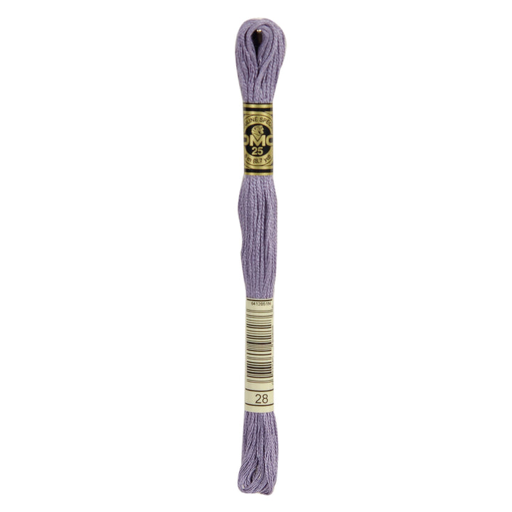 One skein of DMC Mouliné Stranded Cotton thread Colour code 28