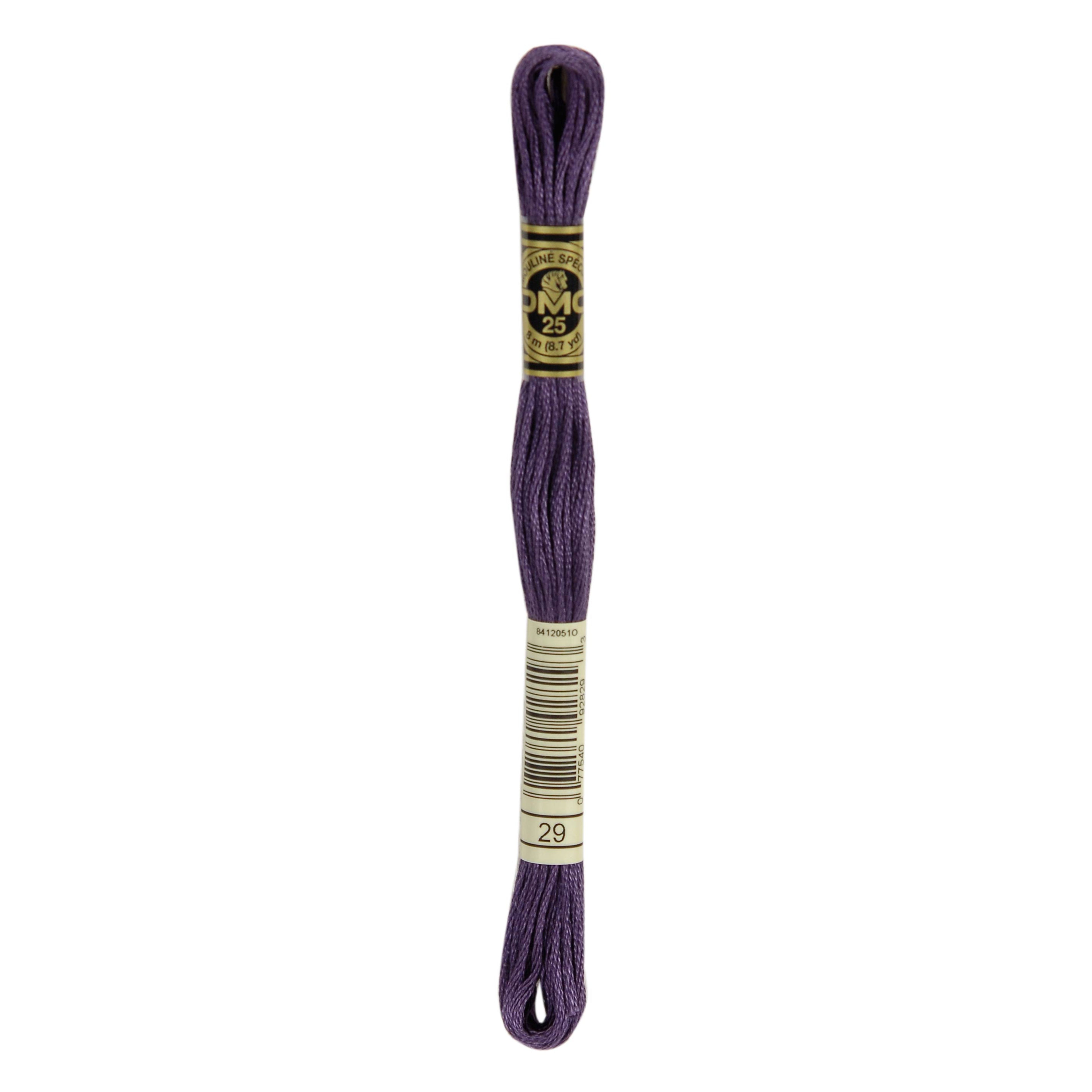 One skein of DMC Mouliné Stranded Cotton thread Colour code 29