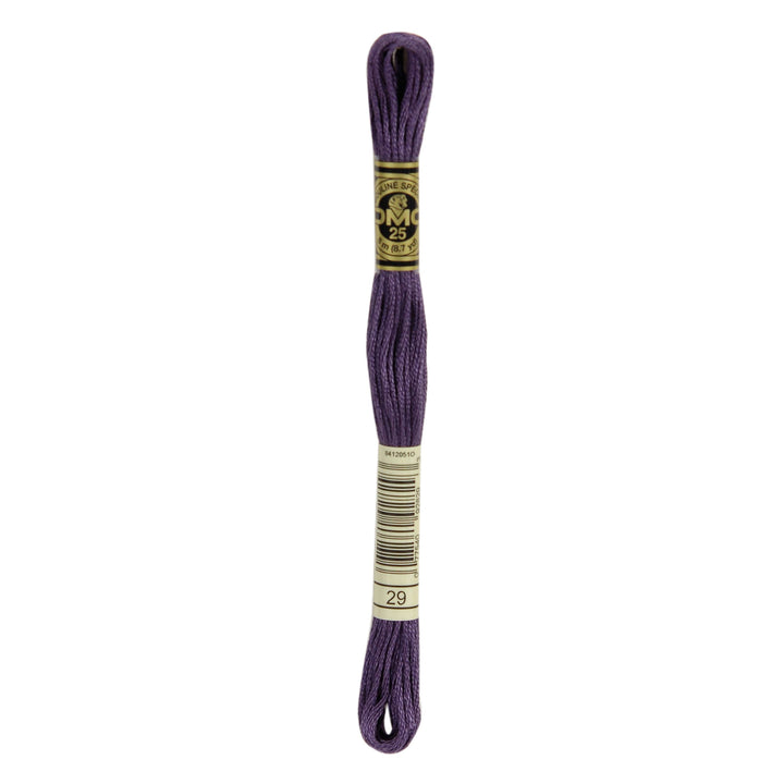One skein of DMC Mouliné Stranded Cotton thread Colour code 29