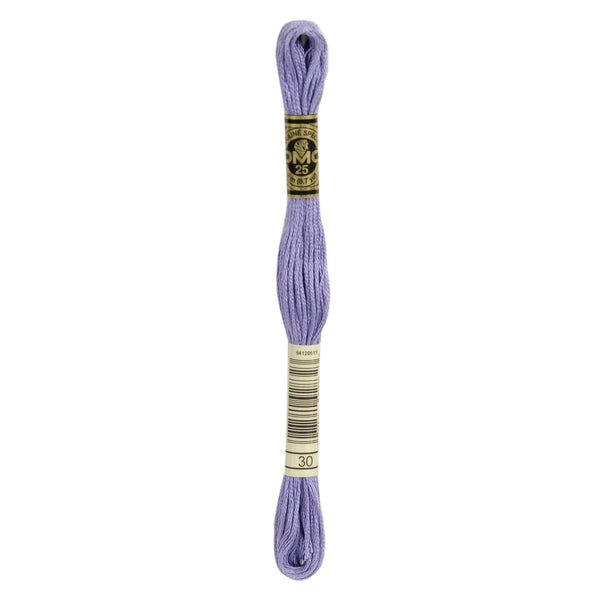 One skein of DMC Mouliné Stranded Cotton thread Colour code 30