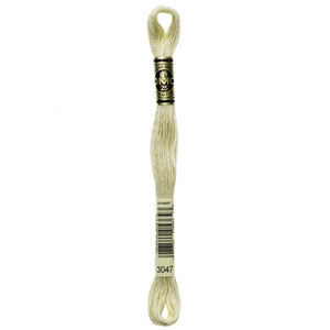 One skein of DMC Mouliné Stranded Cotton thread Colour code 3047