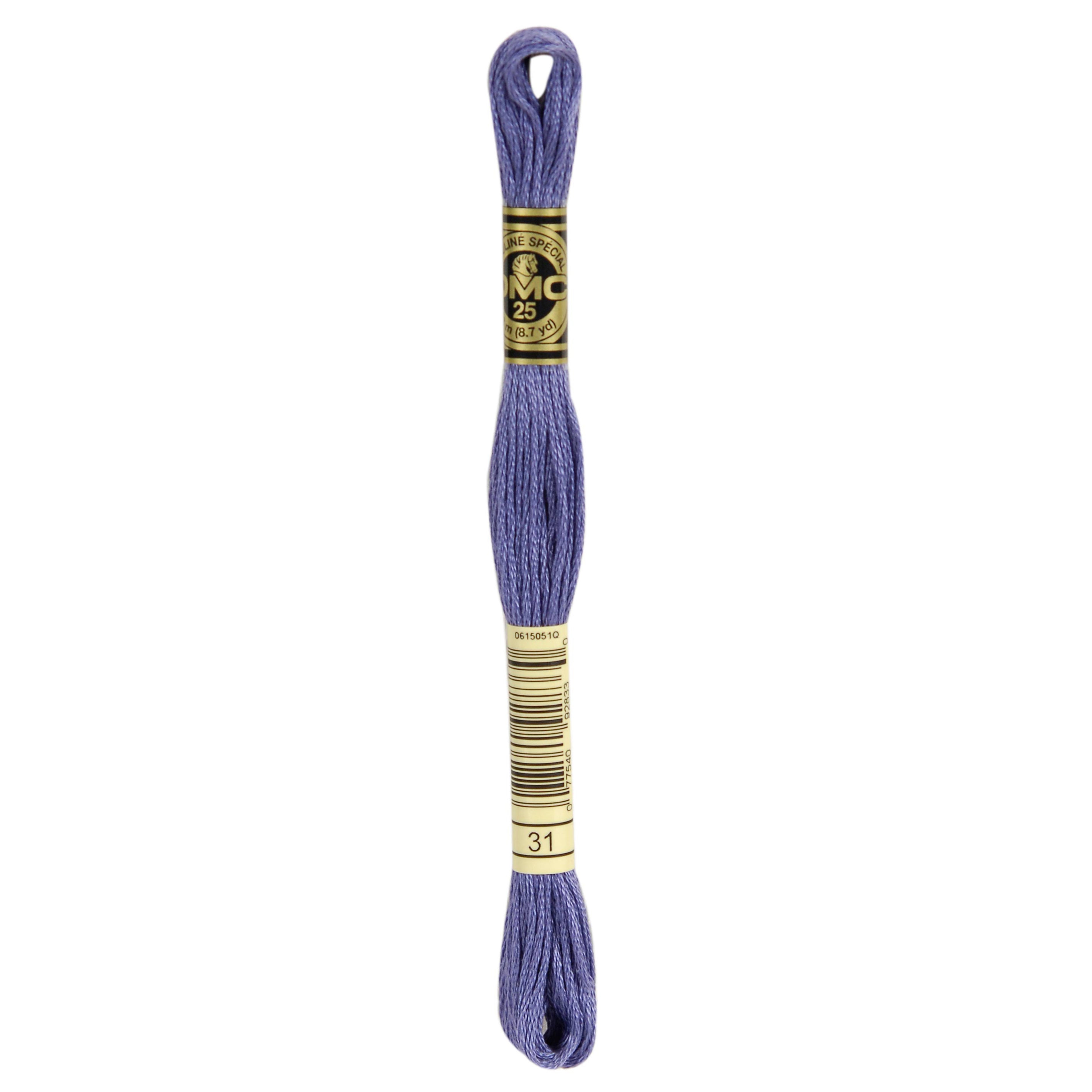 One skein of DMC Mouliné Stranded Cotton thread Colour code 31